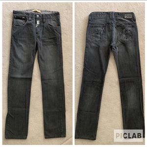 John Galliano Boys Gray Jeans Pants 14